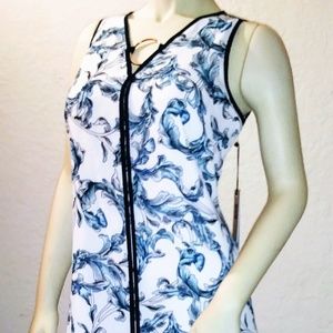 IVANKA TRUMP - AmalFit and Flare Flower Dress